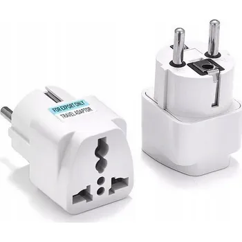 Zabezpečení domácnosti Adaptér Přechodka USA AU UK Na Českou/EU zásuvku