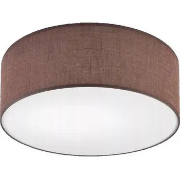 KULATÁ KULATÝ STROPNÍ SVÍTIDLO LAMKUR VIVIAN 48420 CIRCLE E27 HNĚDÁ