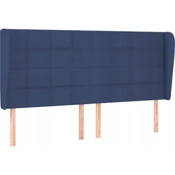 Stylové čelo postele modré 203x118 cm