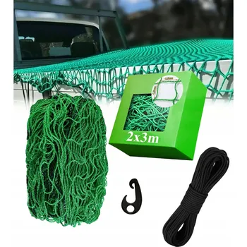 Síť na náklad Přepravní síť 3 x 2 m, 0 g/m2, zelená