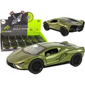 autíčko Autíčko Resorak 1:36 Frikční pohon Světla Zvuky Zelené