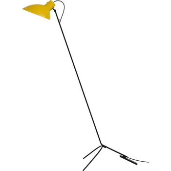 Stojací lampa ASTEP Stojací lampa VV Cinquanta, Black / Yellow