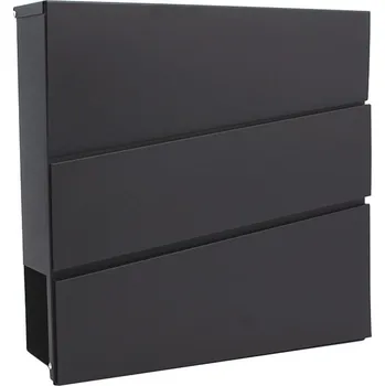 Poštovní schránka Poštovní schránka XL-Tools s držákem na noviny, černá