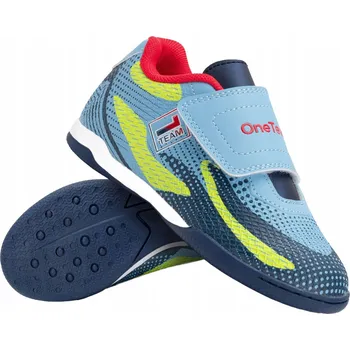 Pánská sportovní obuv Fotbalová obuv dětské OneTeam Robero Junior IC modro/tmavě modré 27