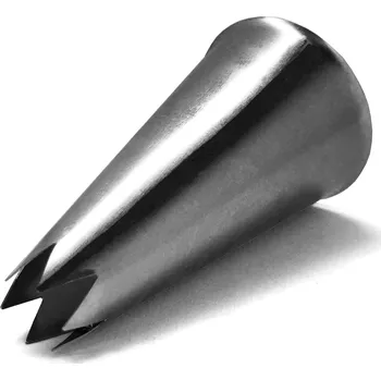 Vrták Cukrářská špička (8 mm / 6 zubů), nerezová