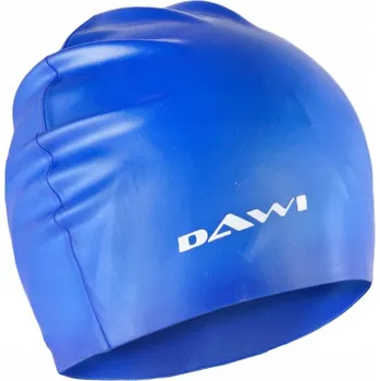 Plavecká čepice Silikonová plavecká čepice na bazén DAWI modrá