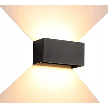 Nástěnné svítidlo Nástěnné svítidlo černé, integrovaný LED zdroj 24 W