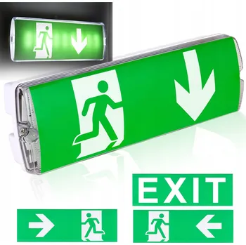 Svítilna LED NOUZOVÁ LAMPA 1200MAH IP65 VYSOKÁ KVALITA PRO EVAKUAČNÍ VÝCHOD