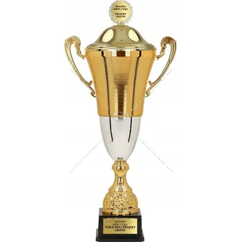 Zlato-stříbrný UNIVERZÁLNÍ pohár s víkem 52 cm + gravírování DÁREK