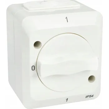 vypínač Jednopólový vypínač Klasický Anslut bílý 400380