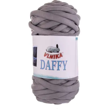Příze METRÁŽ Příze Daffy silná Marshmallow - 55 šedá