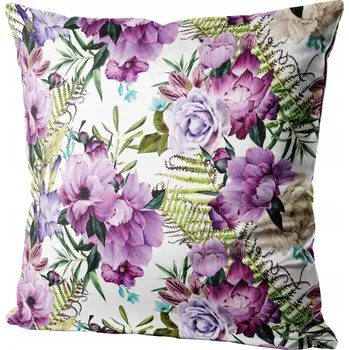 DEKORAČNÍ POVLEČENÍ NA POLŠTÁŘ VELUR VELVET 45x45 cm - 014