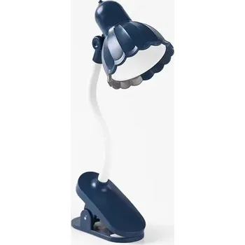 Čtecí lampička Mini led stolní lampička skládací na čtení | lampička, světlo - Modrý