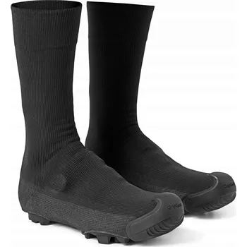 Cyklistické návleky Návleky na boty GripGrab Explorer Waterproof Gravel M černé