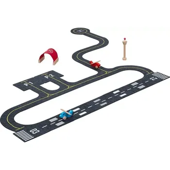 Puzzle Goki podlahové obrysové puzzle letiště 26 dílků