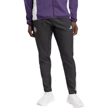 Pánské prezentační kalhoty Adidas Manchester United 25/26 černé