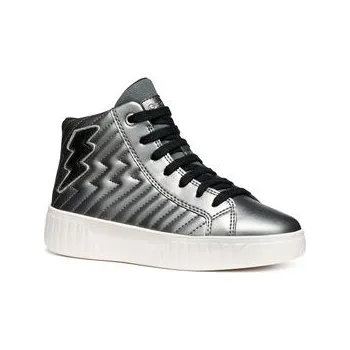 Dámské tenisky Geox Sneakersy J Mikiroshi J56DVE 000NF C1009 S Stříbrná 29