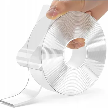 Lepicí páska OBOUSTRANNÁ MONTÁŽNÍ PÁSKA OPAKOVANĚ POUŽITELNÁ NANO HEAVY DUTY 5m*2cm*1mm