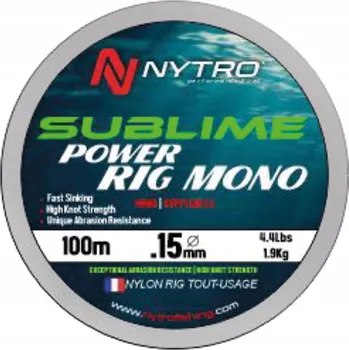 Nytro Sublime Power Rig Mono 0,15 mm 100 vlasec