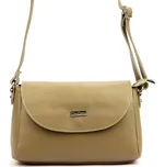 Kožená kabelka MiaMore béžová KZ2258456