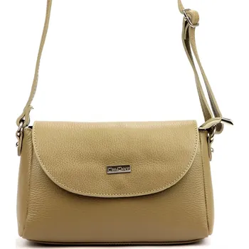 Kabelka Kožená kabelka MiaMore béžová KZ2258456
