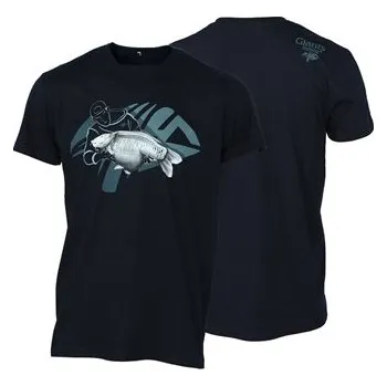Pánské tričko Giants fishing Tričko pánské modré Rybář s kaprem|vel. 3XL