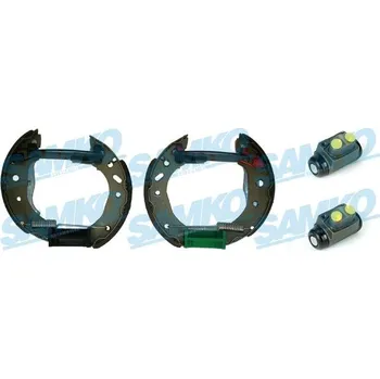 Brzdová čelist Sada brzdových čelistí SAMKO KEG411