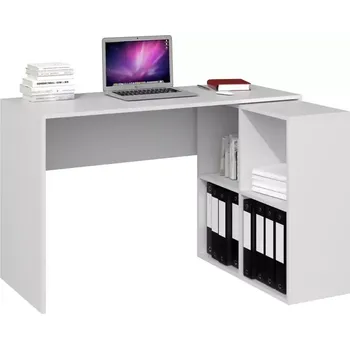 Psací stůl Rohový psací stůl Topa - bílá - SLEVA 3% s kodem radost25
