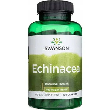 Doplněk stravy Swanson Health Products Echinacea 400 mg 100 kapslí