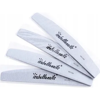 25x ZEBRA PILNÍK NA MANIKÚRU ISABELLENAILS 80/100 BEZPEČNÉ BALENÍ