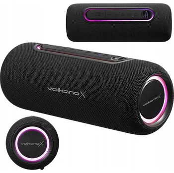 Bluetooth reproduktor Volkano X VXS100 Series Přenosný Bluetooth reproduktor s RGB osvětlením