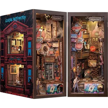 Domeček pro panenku Miniaturní domeček Book Nook Detektiv Marlow