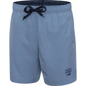 Pánské kraťasy Pánské plážové šortky Aqua Speed modré XL