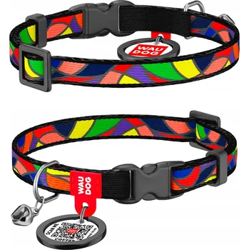 Obojek pro psa Obojek pro kočky, kresba Vitráž, 20-30 cm, 10 mm