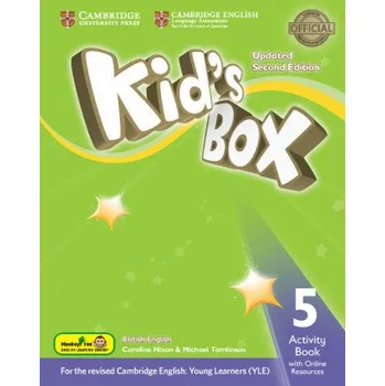 Anglický jazyk Kid's Box Updated Level 5 Activity Book with Online Resources Hong Kong Edition – NIXON CAROLINE (EN)