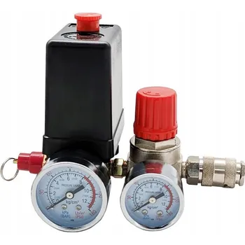 Příslušenství ke kompresoru TLAKOVÝ SPÍNAČ 10 BAR 1/4" ROZDĚLOVAČ PRO KOMPRESOR 220V PRESOSTAT