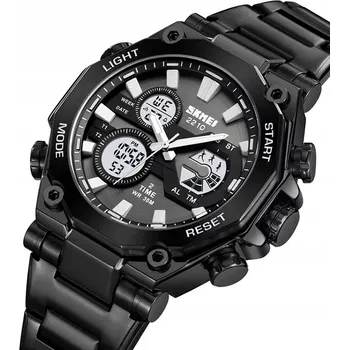 Hodinky Pánské hodinky / SKMEI / náramek / digitální / stříbrné černé zlaté