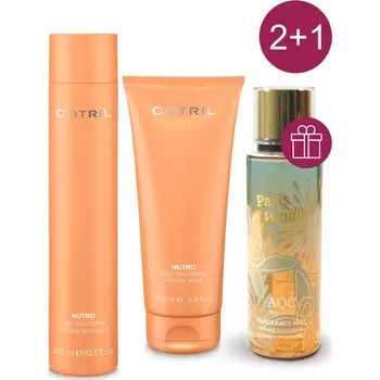 Šampon Akce 2+1 Cotril NUTRO Šampon, maska +ZDARMA Tělová mlha IDC52007
