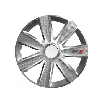 Poklice na kolo Poklice GTX Carbon silver 13 sada 4ks