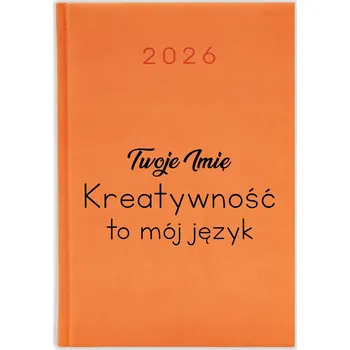 Kalendář Knižkový kalendář 2026 A5 oranžový