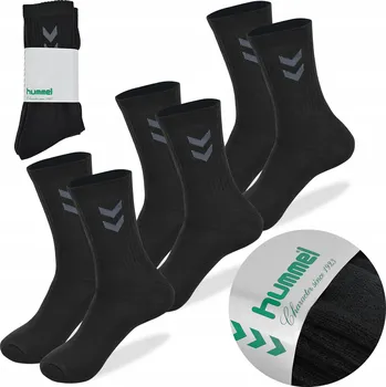 Pánské ponožky Ponožky Hummel 022030 2001 černé, velikost 36-40