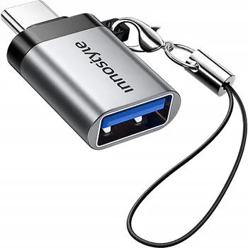 Datový kabel INNOSTYLE ADAPTÉR PŘEVODNÍK USB-A 3.0 NA USB-C USB TYP C 3A 5GBPS OTG