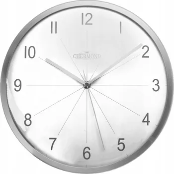 Hodiny Nástěnné hodiny Chermond stříbrné 34 cm