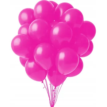 Balónek Sada balónků - fuchsiové latexové balónky 30cm 25 Ks