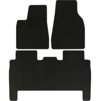 autokoberec Koberce Edecor velurové 3 ks