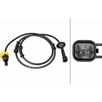 ABS Snímač, počet otáček kol HELLA 6PU 358 219-141