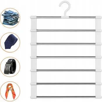 Věšák Stojací věšák plastový ZREE bílý