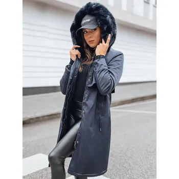 Dstreet Dámská zimní bunda Luster tmavě modrá XXL TY4018 49503