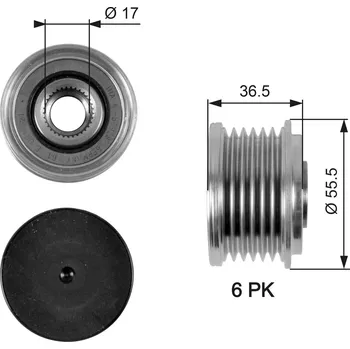 Předstihová spojka GATES OAP7049