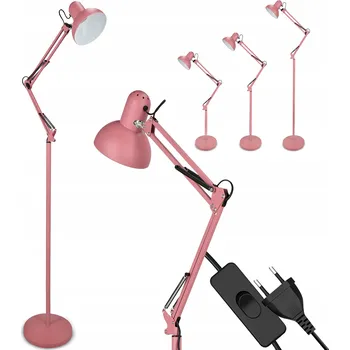 Stojací lampa Stojací lampa Smartled Stojací lampy E27 40 W růžová
